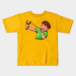 learn to aim properly Kids T-Shirt